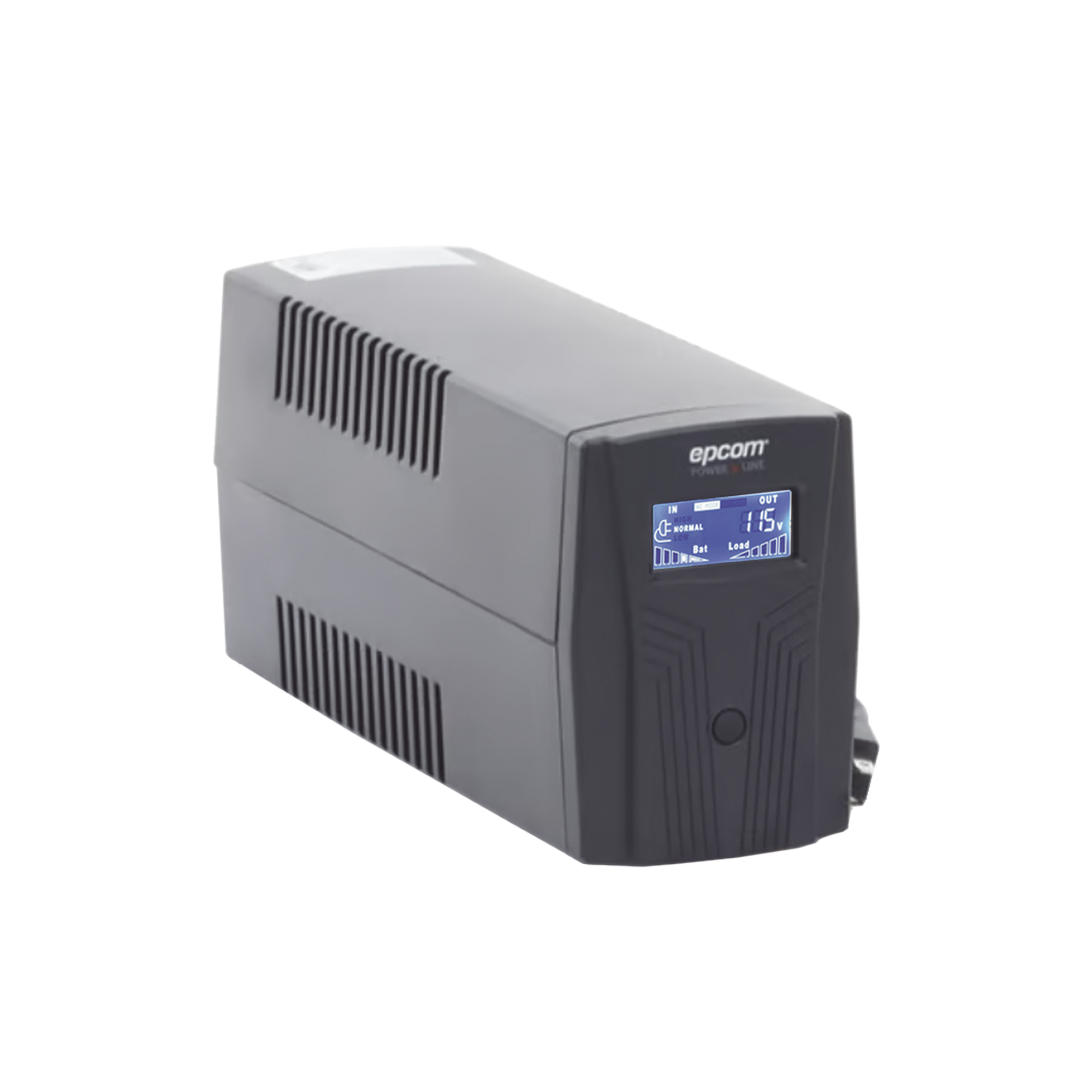 EPU600LCD|UPS de 600VA/360W / Topolog?¡a L?¡nea Interactiva / Entrada y Salida 120 Vca / Clavija NEMA 5-15P / 4 Tomas NEMA 5-15R